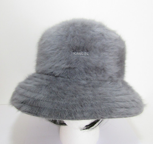Kangol grey angora fur - fur, blend