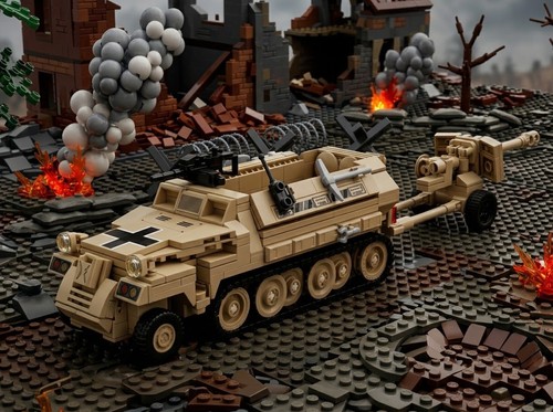 Ww2 half track - half, military