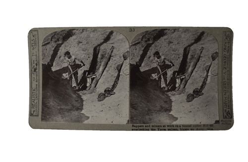 Ww1 stereoview sappers - stereoview, &