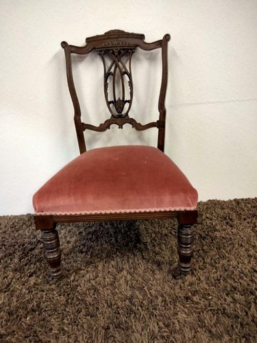 Victorian low nursing - low, chair