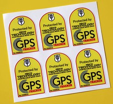 BIKE CYCLE GPS TRACKER UNDETECTABLE CHIP anti theft SECURITY stickers decals