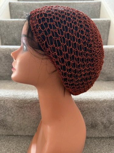 Vintage brown crochet hair - brown,