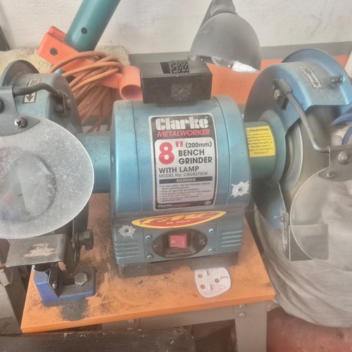 Bench top grinding machine - top,