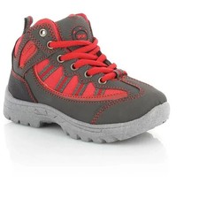 Ladies Grey Red Kimberfeel Comfortable Waterproof Ankle Hiking Boots size 5 38