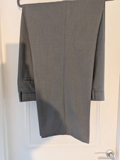 Men's trousers. (NEW, NEVER WORN; no tags). Waist 44"; Inseam 31"; Grey / Taupe 