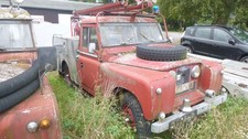 Land Rover Series 2A Fire