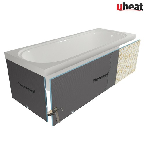 Tileable bath panel with - tileable,