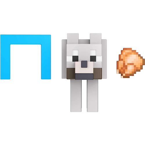 Minecraft build wolf action - wolf,