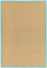 Sisal linen aqua - aqua, rug