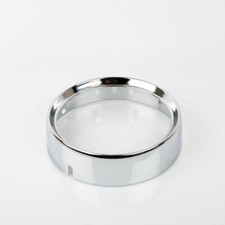 Chrome bezel frame for