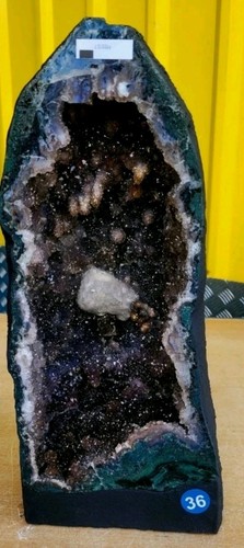 Stunning amethyst geode cave - geode,