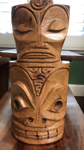 Hand carved wooden - carved,
