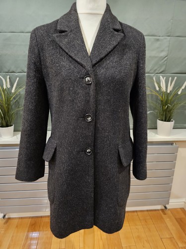 Ladies grey wool - grey, coat
