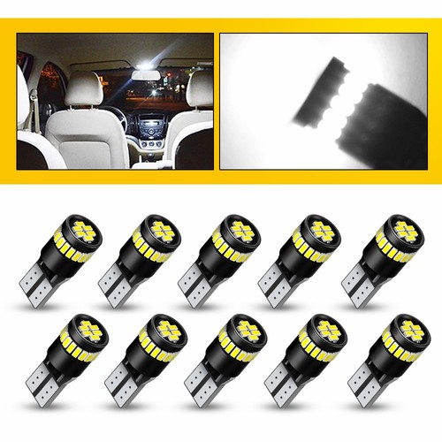 10pcs t10 led license plate - license,