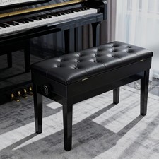 Adjustable piano stool bench - adjustable,