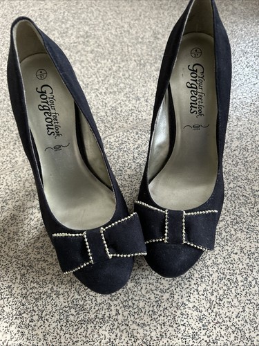 Black suede style - black, high