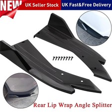 Pair rear bumper lip - bumper,