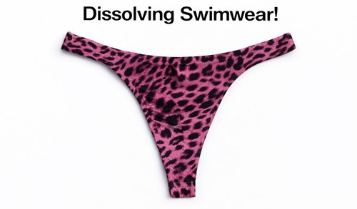 Dissolving swim thong - dissolving,