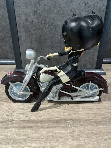 Betty boop biker figurine - betty, on