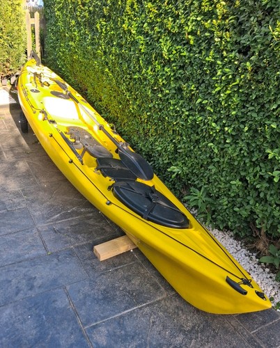 Sea fishing kayak with - sea,