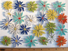 23 Daisy Mosaic Tile Mix Size