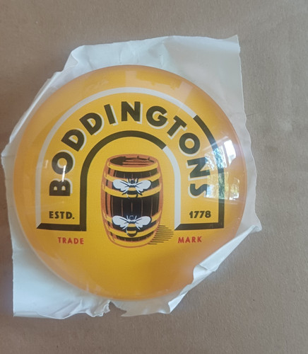 Boddingtons beer round pump - boddingtons,