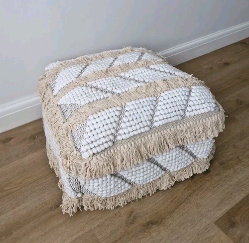 Large pouffe footstool 60cm - pouffe,