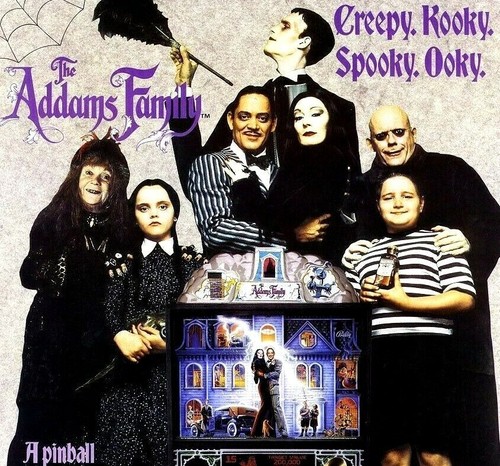 The addams family pinball - the,