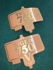 Triumph Tiger 750 Side Panel Stickers x2 NOS