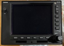 Certified Garmin GPS 500 Standard, P/N. 011-00562-00