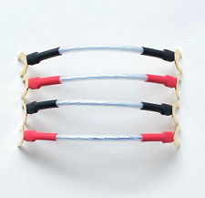 QED Performance XT25 JUMPER LINKS 10cm Speaker Cable Spade x 8 - Set of 4