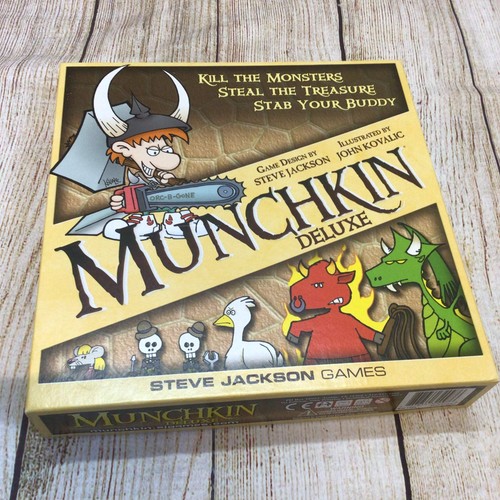 Munchkin deluxe card game - munchkin,
