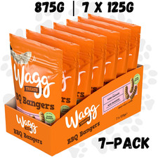 7x WAGG BBQ BANGERS Dog Treats
