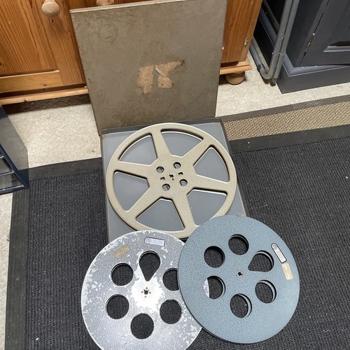 Vintage film reel spool and - spool,