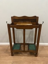Antique hall stand coat rack - hall,