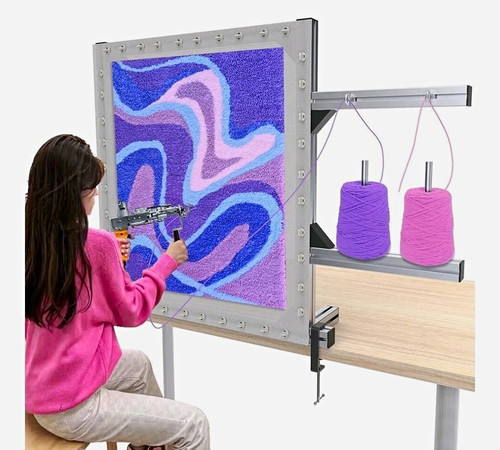 Aluminium tufting frame - tufting, rug