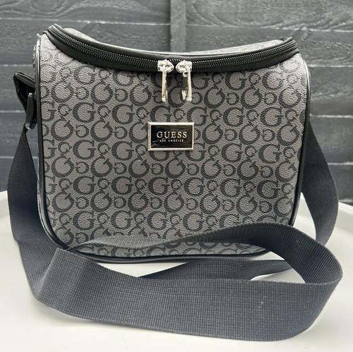 Guess grey black logo - black,