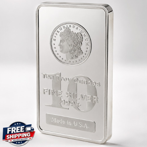 Silver plated coin - 1, 10