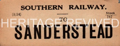 Vintage southern railway - southern,