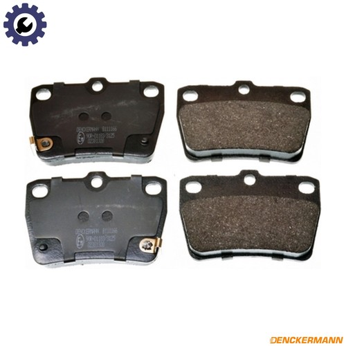 Brake pad set disc - set,
