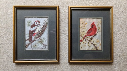 Genuine framed silk woven - silk,