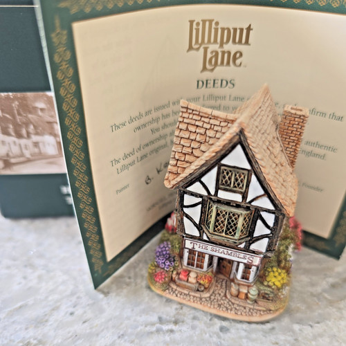 Lilliput lane little shambles - lilliput,