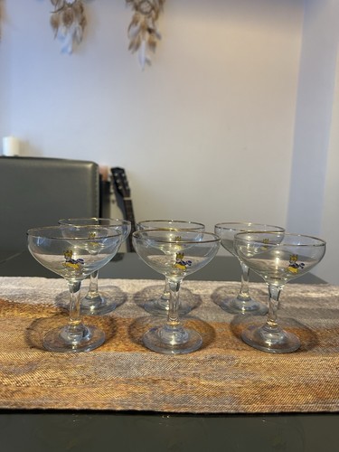 Babycham piece glass party - glass,