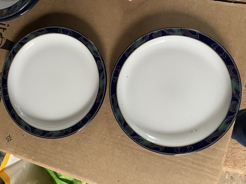 Denby baroque tea plates 2 - baroque,