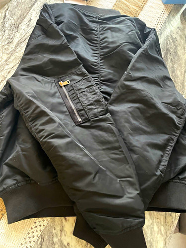 Men black bomber - h&m,