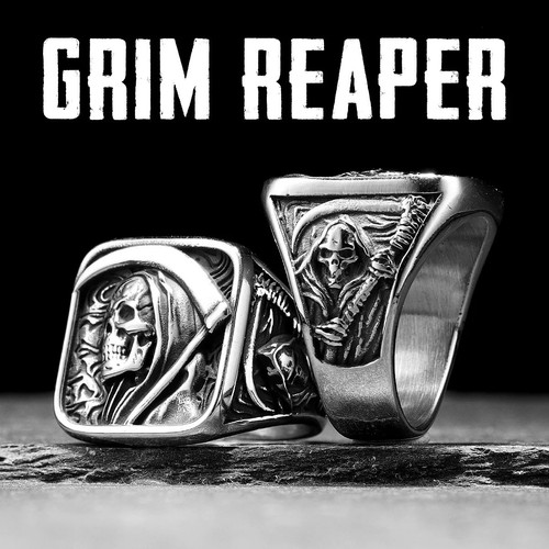Grim reaper sickle skull men - sickle,