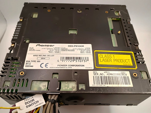 Pioneer deh p9100r high - pioneer, cd