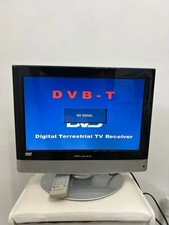 Wharfedale 15" HD Ready LCD TV/DVD Player With Stand & Remote - L19T11W-C TESTED