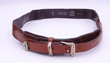Vintage Women's Parlux Paris Brown Western Style Belt Length 86 cm