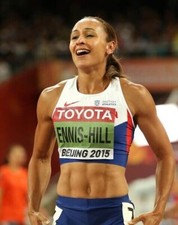 Jessica Ennis Unsigned 10" x